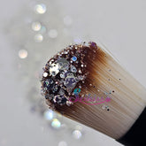 Diamond Metallic Chunky Glitter - White Glitter